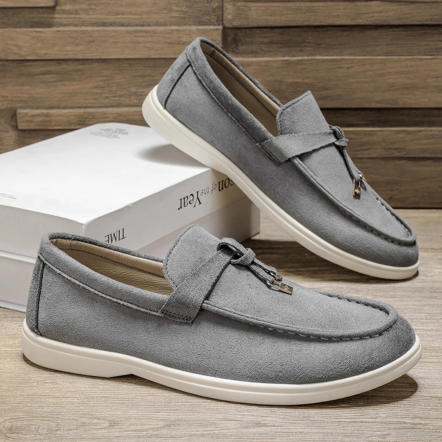 The Maritime Loafer – Casual & Business Suede Shoes