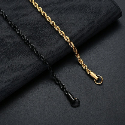 Golden, Black & Silver Chain Bracelet Stainless Steel | Timeless Elegance