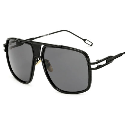 The Monarch – 18K Gold-Plated Square Frame Shades