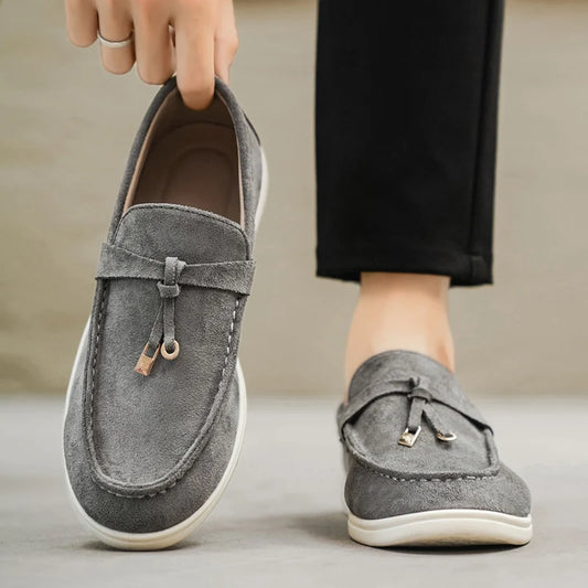 The Maritime Loafer – Casual & Business Suede Shoes