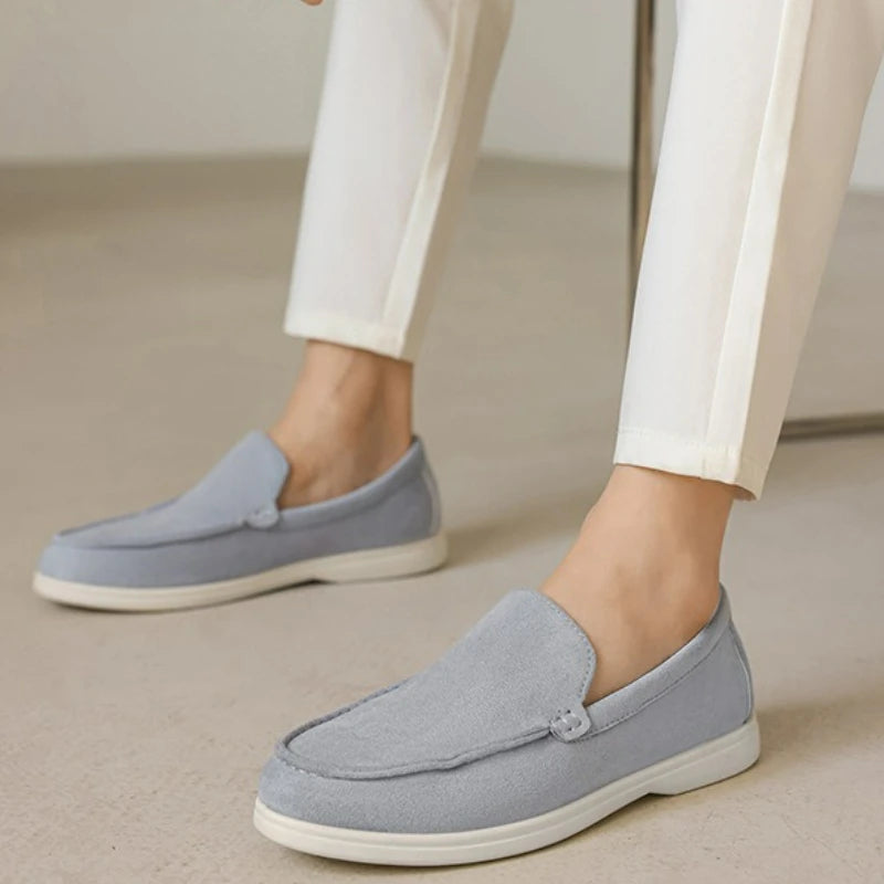 The British Classic – Suede Leather Loafers for Men