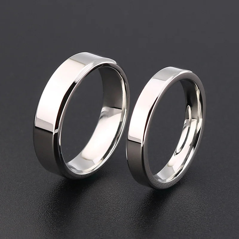 The Classic Polished Steel Ring