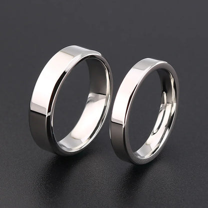 The Classic Polished Steel Ring