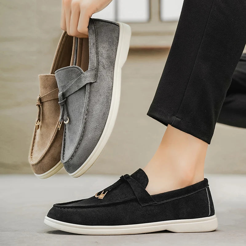 The Maritime Loafer – Casual & Business Suede Shoes