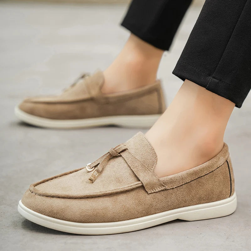 The Maritime Loafer – Casual & Business Suede Shoes