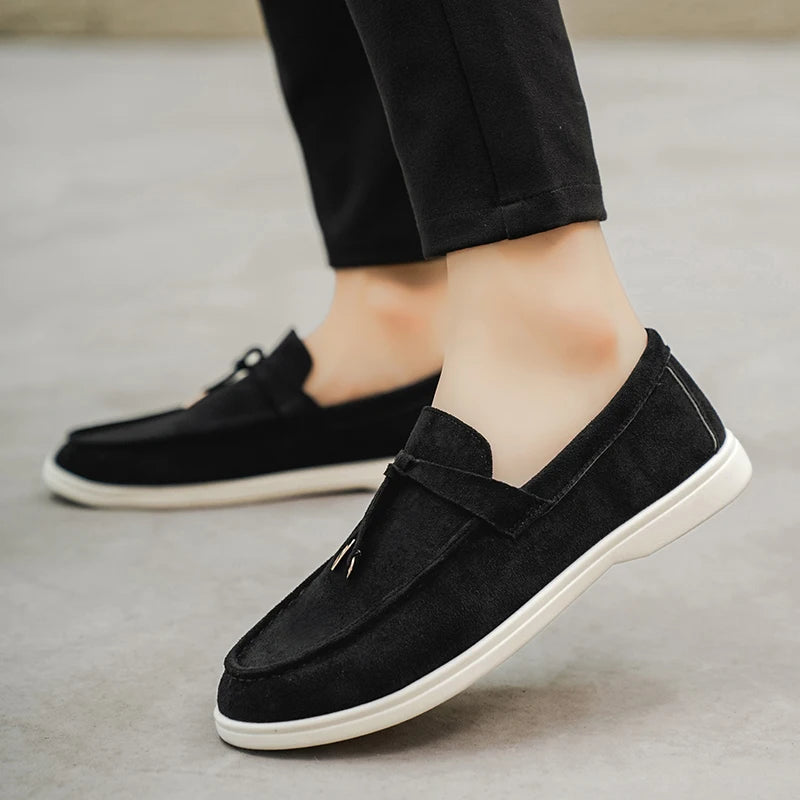 The Maritime Loafer – Casual & Business Suede Shoes