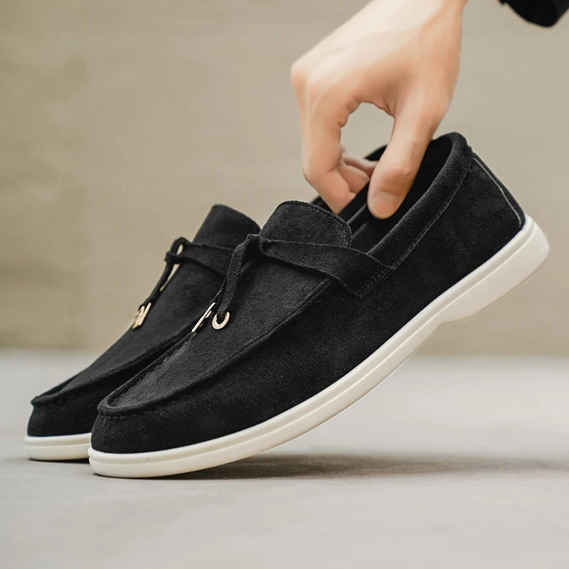 The Maritime Loafer – Casual & Business Suede Shoes