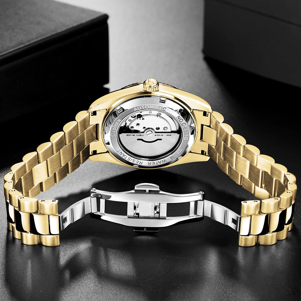 The Prestige Mechanical Watch – CADISEN DD40 for Men